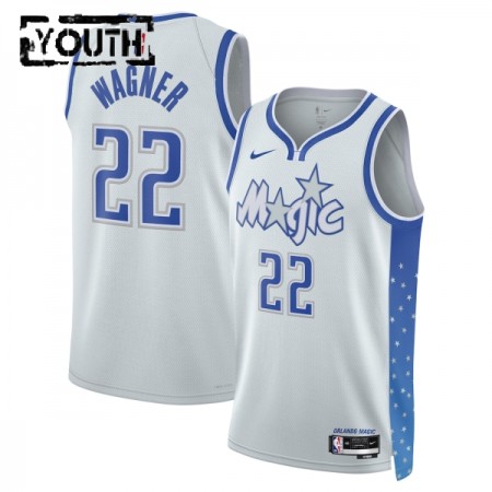 Dres Orlando Magic Franz Wagner Nike 2025-26 City Edition Bijela Swingman - Dječji